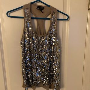 Medium sequin tank